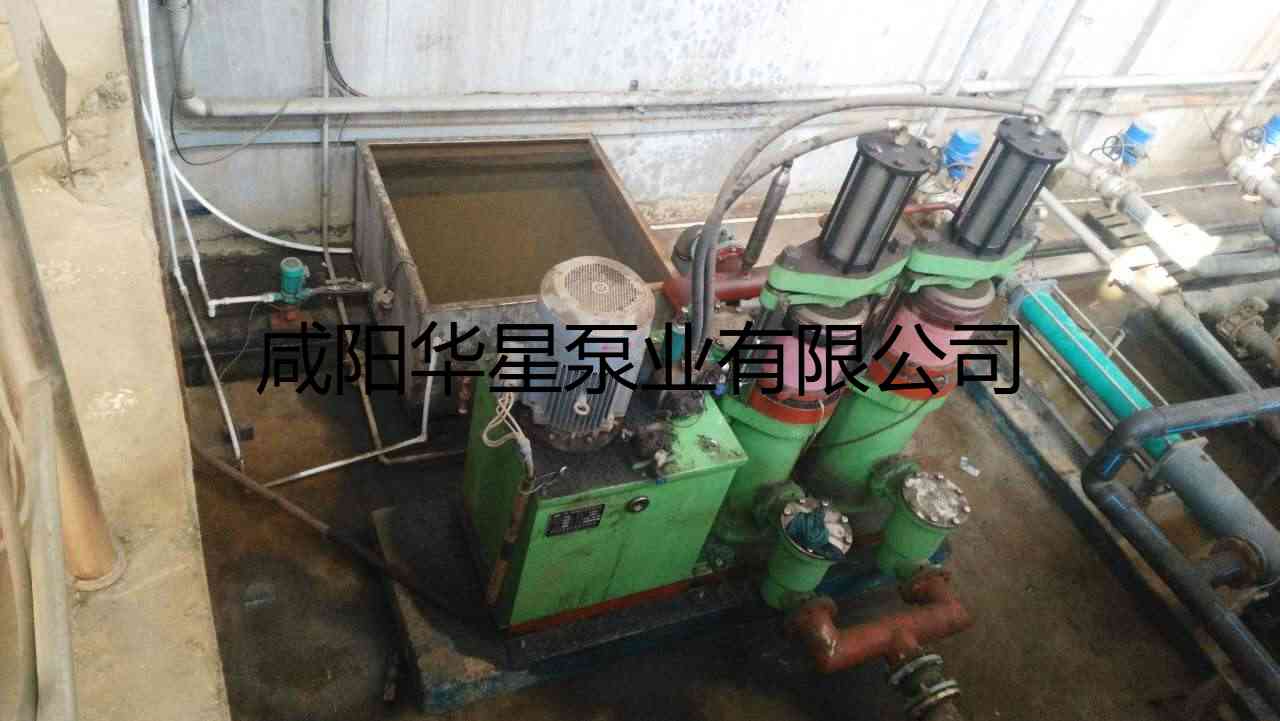 华星陶瓷柱塞泵尾矿使用现场 华星陶瓷柱塞泵尾矿使用现场